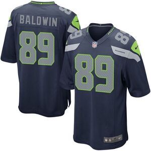Doug Baldwin #89 Seattle Seahawks Blue Nike football Jersey youth M 10/12